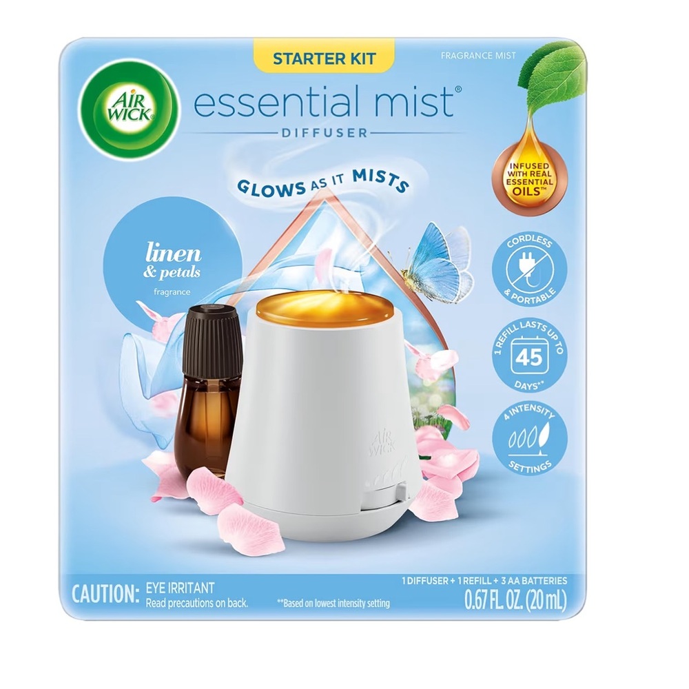 Air Wick Essential Mist Diffuser Starter Kit